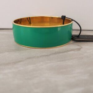 💚 NWT Vintage Y2k 00s 2000's J.crew Bright Green Thick Wide Bangle 💚